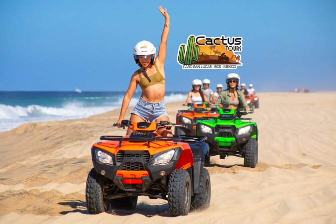 Beach ATV, Free Camel Ride, and Sky Bike Combo - From your hotel to Cactus Park