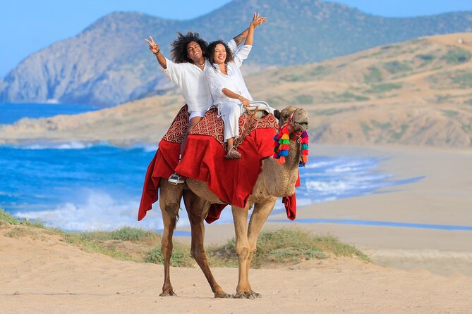 Beach CAN-AM SXS X3 and Camel Ride in Cabo - Who will enjoy this Cabo activity most