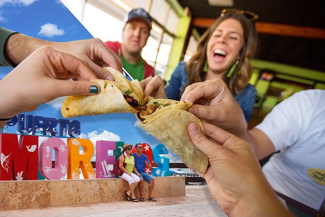 Beachside Tacos & Town Tour with Tequila Tasting From Cancun - Taco tasting with a Yucatecan accent