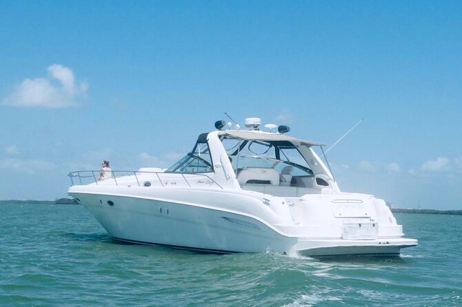 Beautiful Yacht SeaRay 48ft / 15PAX 25P16 - Swimming and snorkeling in the Caribbean