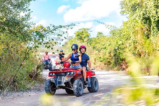 Best Cozumel ATV Jungle Tour + Jade Cavern + Beach + Locker - The appeal of combining jungle trails and beach time