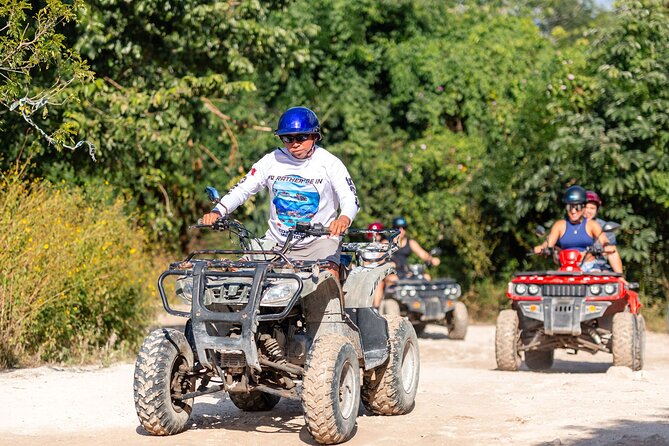Best Cozumel ATV Jungle Tour + Jade Cavern + Beach + Locker - Starting at San Francisco Beach Club