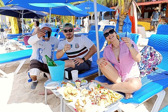 Best Cozumel Beach Day Pass + Food + Drinks San Francisco Beach - Swimming, shade, and a useful pool backup