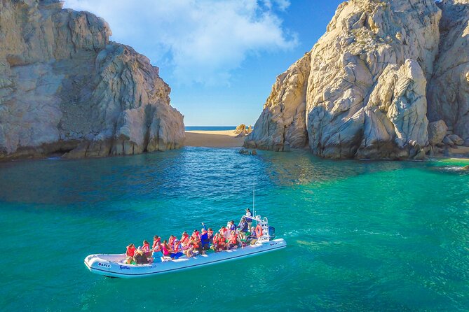 Boat Ride to the Arch and Beach Camel Ride in Cabo San Lucas - Hotel pickup and the trip to the marina