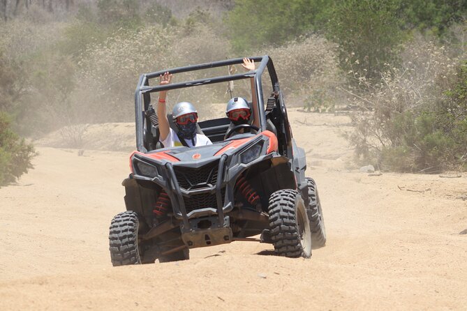 Cabo Adventure: Can-Am X3 Ride & Camel Beach Tour - Buffet, tequila tasting, and the useful family extras