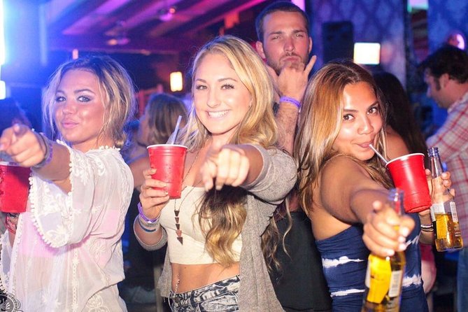 Cabo Bar Crawl - The BEST Bar and Clubs in Cabo - Crush Nightspot, where the group gets moving