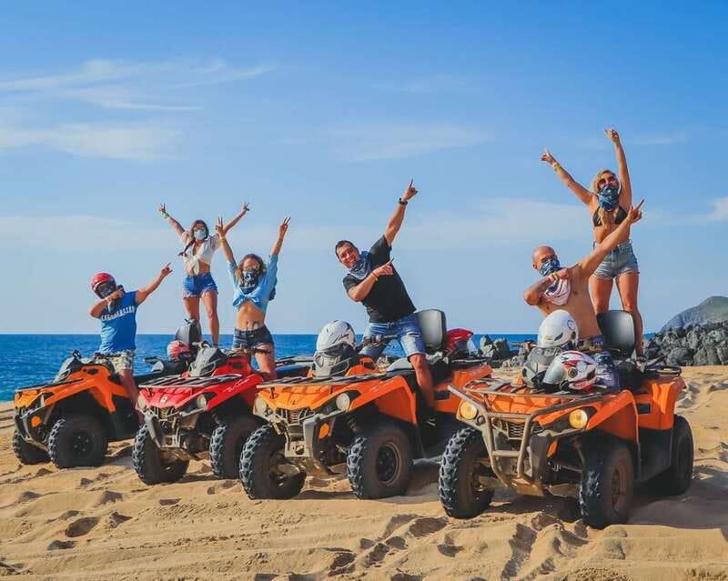 Cabo: Beach & Desert Single ATV Tour with Tequila Tasting - From your Cabo hotel to Migriño Park