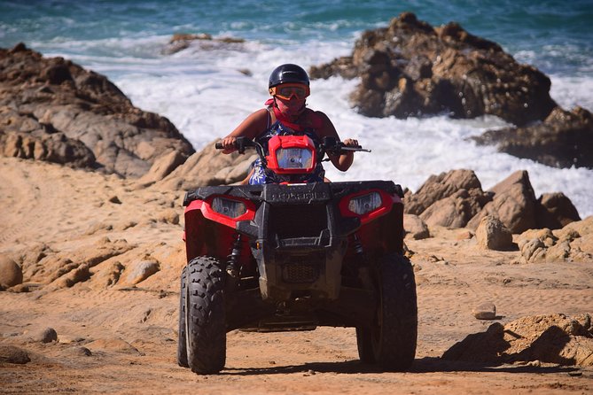 Cabo Migrino Beach and Desert ATV Tour plus Tequila Tasting - Safety checks before the throttle opens