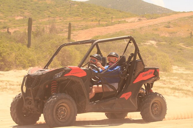 Cabo Migrino Beach & Desert UTV Tour and Tequila Tasting - The desert route: cactus, trails, and open Baja country