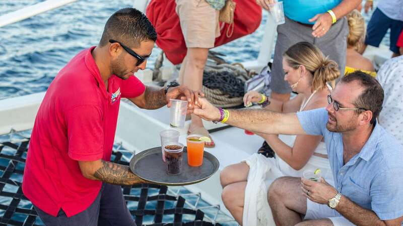 Cabo San Lucas: 2 Hour Sunset Cruise with Food and Wine - Thirty minutes of coastline views