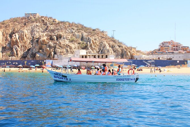 Cabo San Lucas Arc Group Tour in Glass Bottom Boat - What the glass bottom really means