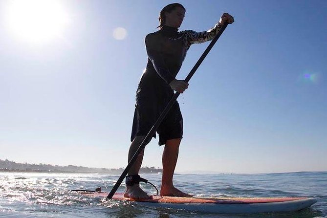 Cabo San Lucas Paddleboard and Snorkel at the Arch - Reaching Pelican Rock for the snorkeling stop