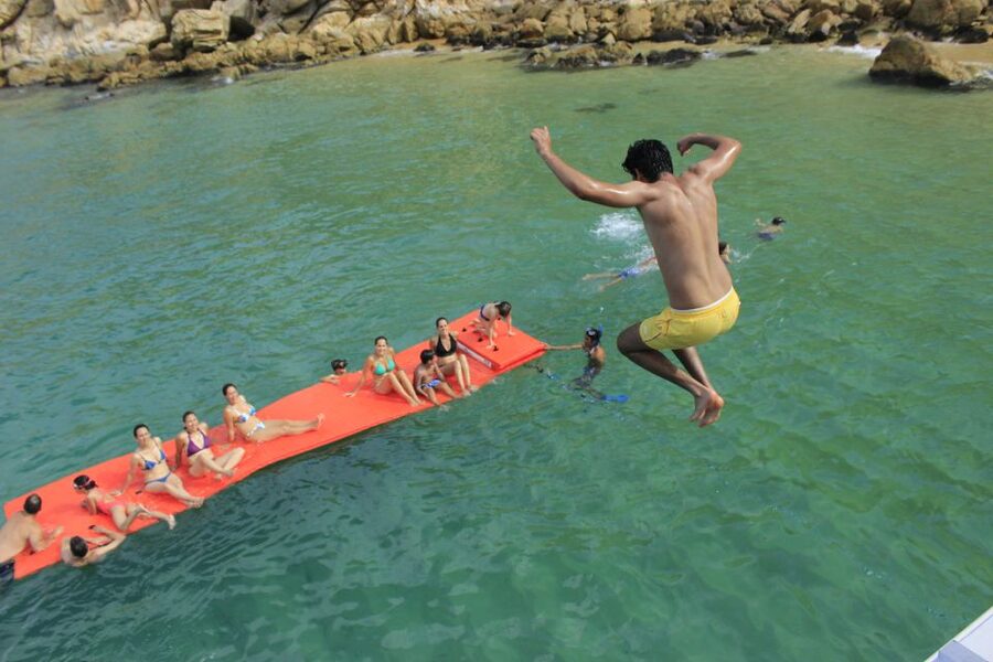 Cabo San Lucas: Private Catamaran Cruise - Snorkeling at Pelican Rock when the water allows