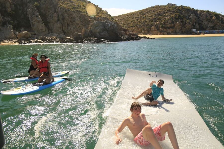Cabo San Lucas: Private Catamaran Cruise - Paddle boards, floating equipment, and easy water time