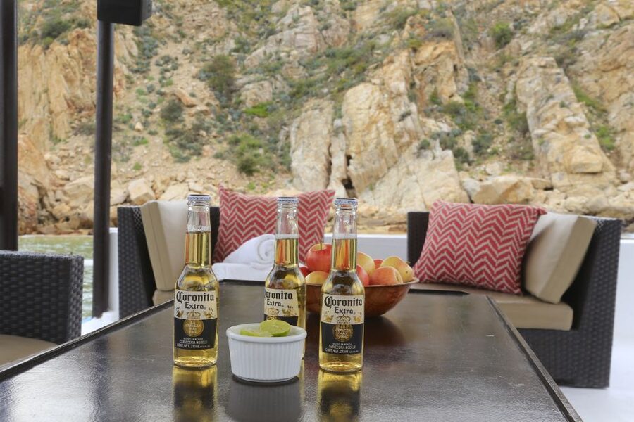 Cabo San Lucas: Private Catamaran Cruise - A quieter beach stop away from the vendors