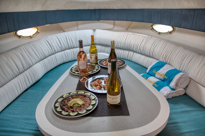Cabo San Lucas Private Yacht Cruise with Open Bar - Pelican Rock is the first water stop