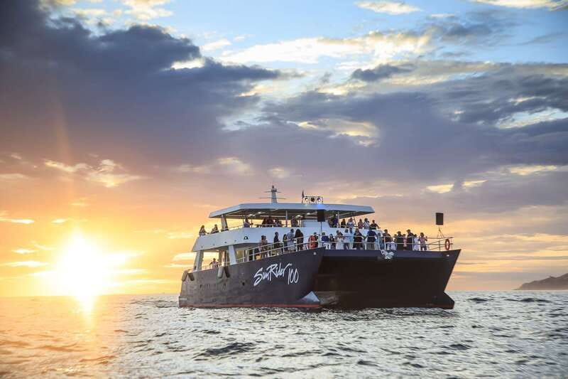 Cabo San Lucas: Sunset Dinner Cruise - Boarding near the Cabo marina