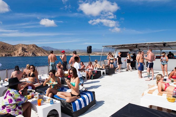 Cabo San Lucas Sunset Dinner Cruise with Open Bar - Music, dancing, and the party-boat mood