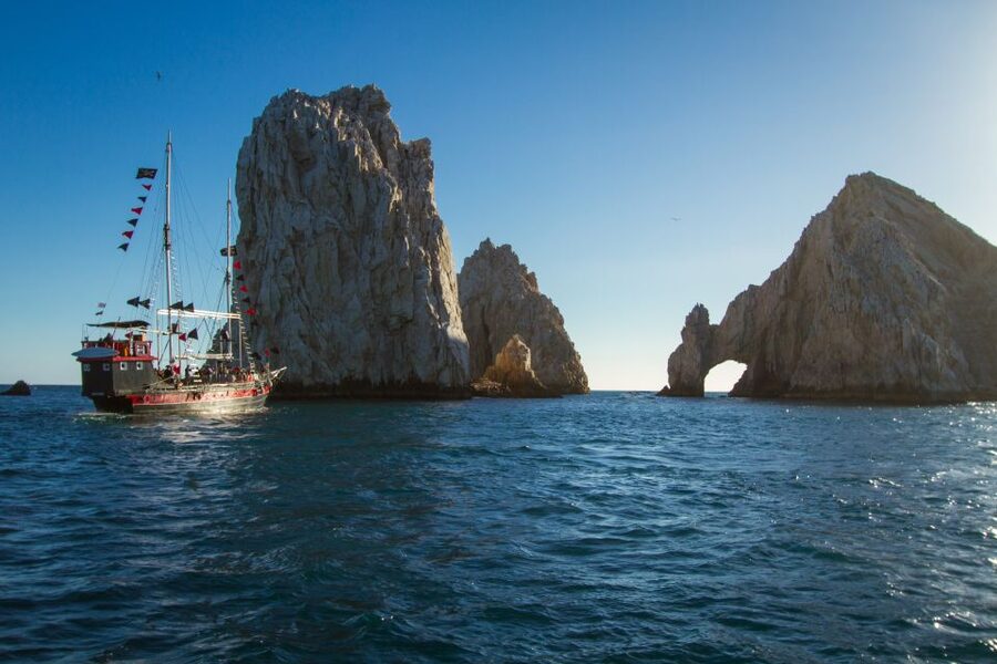 Cabo San Lucas: Sunset Pirate Ship Cruise with Dinner Show - BBQ Dinner at Sunset