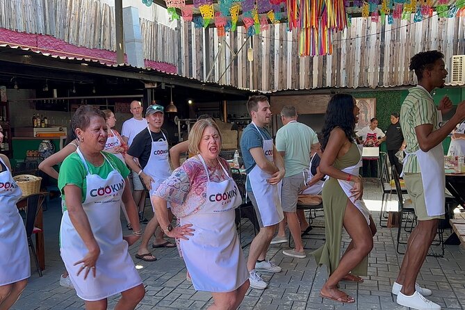 Cabo San Lucas Taco Fiesta: Cooking, Dancing and Mixology Class - Live music turns the class into a party