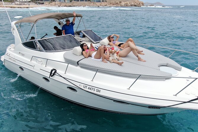 Cabo San Lucas Yacht Rental all inclusive - Medano Beach and the Bay of Cabo