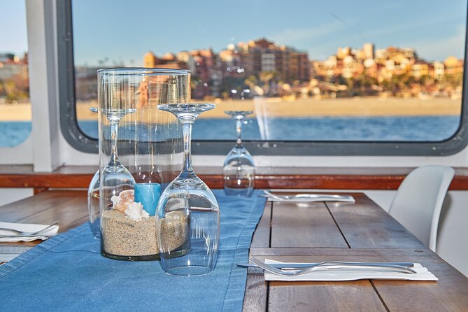 Cabo Sunset Dinner Cruise with Live Music & Open Bar on Cabo Wave - Dinner: tasting bites, Mexican flavors, and changing expectations