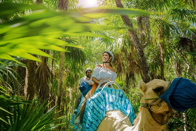 Camel Expedition and Beach Club In Riviera Maya - Maroma Beach and the beach club stop