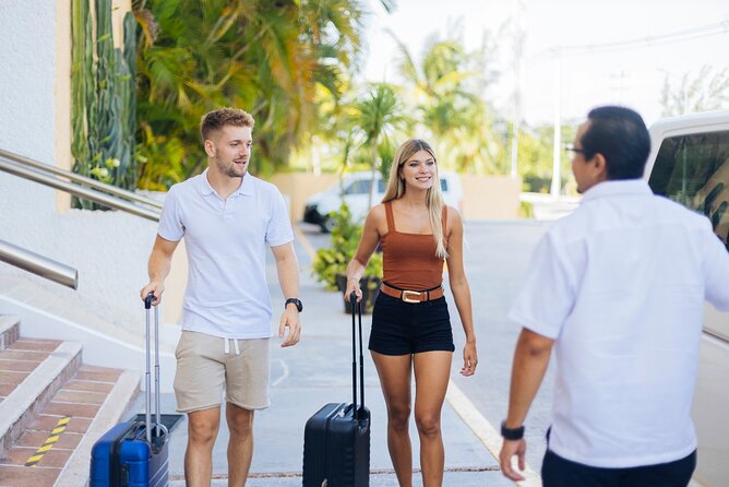 Cancun Airport Shuttle to/from Playa del Carmen or Riviera Maya - Clean vans, comfort, and luggage