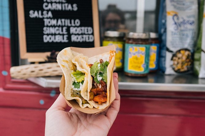 Cancun Authentic Taco Tour - First stop: fish tacos and a cool drink