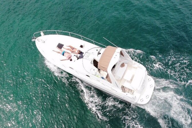 Cancun Bay Private 2-Hour on a Luxury Yacht - The views across Cancun Bay and Laguna Nichupté