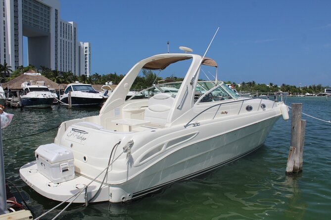 Cancun Bay Private 2-Hour on a Luxury Yacht - The $320 price and the dock fee