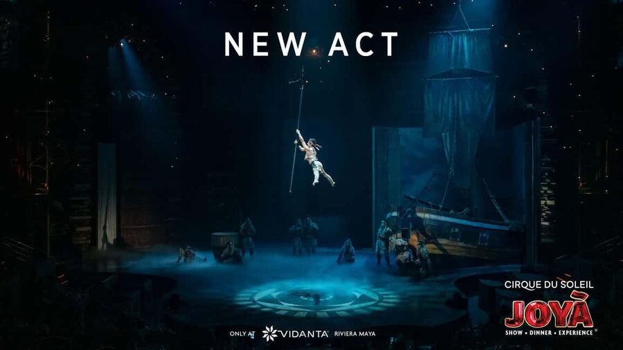 Cancún: Cirque du Soleil JOYÀ Show Ticket - The 80-Minute Performance