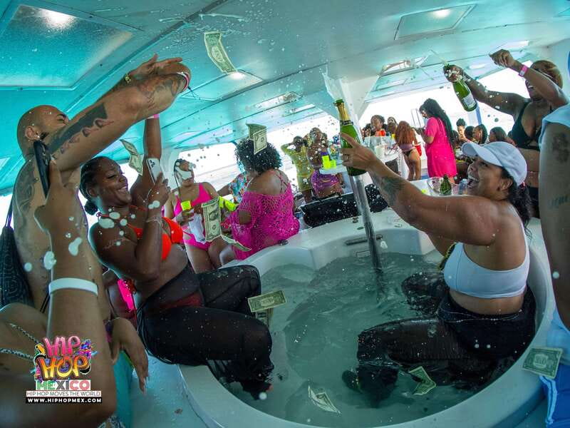 Cancun: Hip Hop Sessions Party Boat Cruise - Food, photos, and the return ride