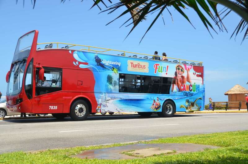 Cancun: Hop-On-Hop-Off Sightseeing Bus Tour - The route begins with practical details