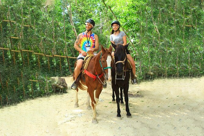 Cancun Horseback Riding, ATV, Ziplines, Cenote, Lunch and Drinks - What the $67 Puerto Morelos package really offers