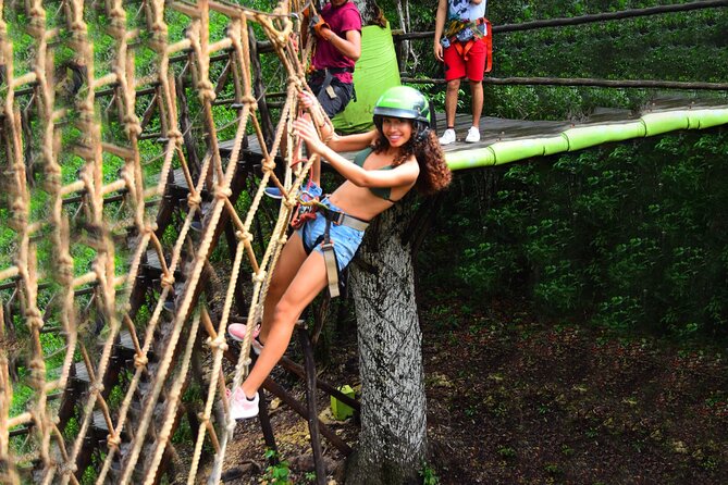 Cancun Horseback Riding, ATV, Ziplines, Cenote, Lunch and Drinks - ATV riding with a guide-controlled pace
