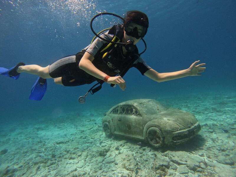 Cancun: Musa Underwater Museum & Reef Discover Scuba Diving - The 105-minute lesson and pool session
