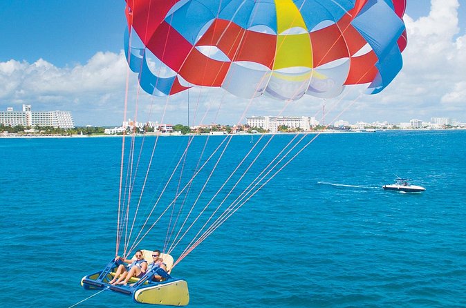 Cancun Parasailing Adventure - The View From 105 Meters