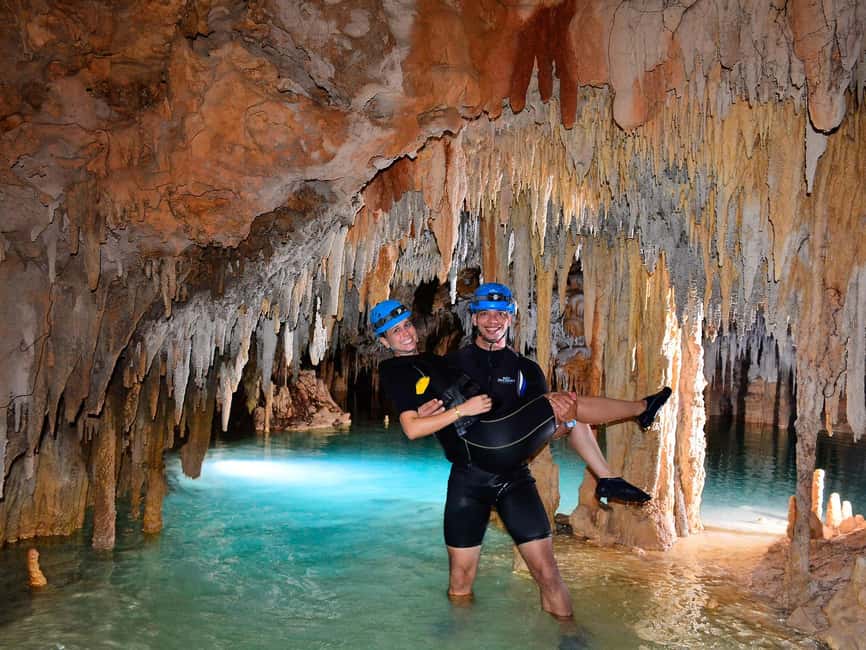 Cancun/Playa del Carmen: Tickets to Rio Secreto and Lunch - Walking and swimming through 600 meters