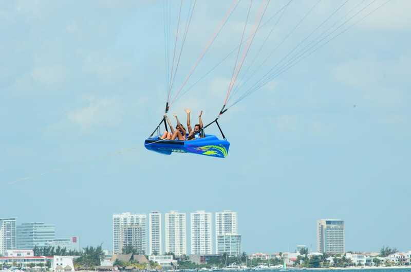 Cancún: Skyrider Parasailing Experience - The real cost: $60 plus a $20 reef fee