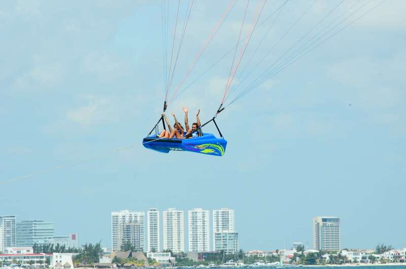 Cancún: Skyrider Parasailing Experience - Seeing Nichupté Lagoon from the sky
