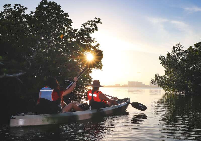 Cancun: Sunset Kayak Experience in the Mangroves - Sunset, sunrise, and the best conditions
