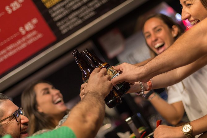 Cancun Taco Tour, Local Beer and Night Market with Transportation - Parque de las Palapas and the Night Market Finish