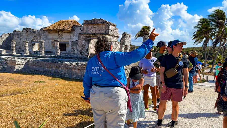 Cancun: Tulum & Coba with Cenote, Cave Exploration and Lunch - The cave cenote at Nohoch Nah Chich