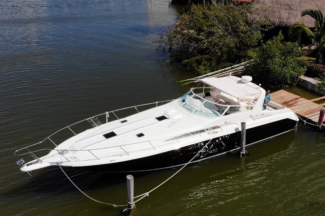 Cancun yachts rental BEATIFUL YACHT 46FT, 15 PAX MAX 25P6 - Swimming and snorkeling near Cancun