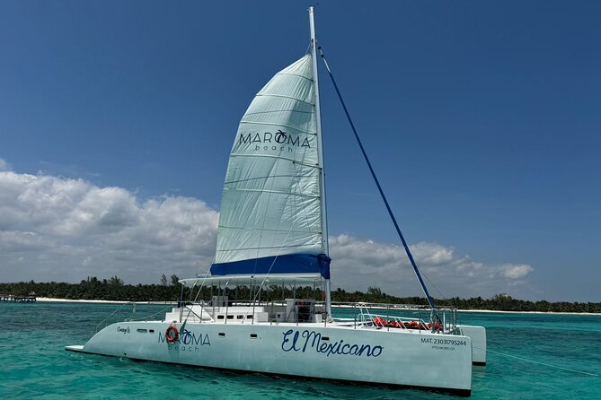 Catamaran Cruise in Riviera Maya With Snorkeling & Beach Club - Key points at a glance