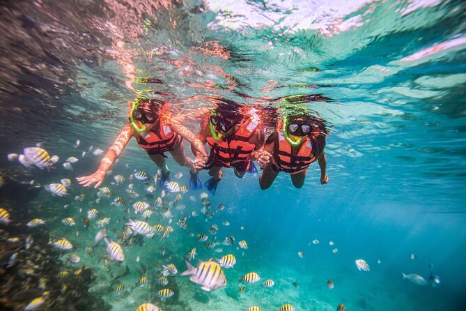 CATAMARAN to Isla Mujeres, Snorkel & Beach Club by Xcaret - Starting at El Embarcadero in Cancun’s Hotel Zone