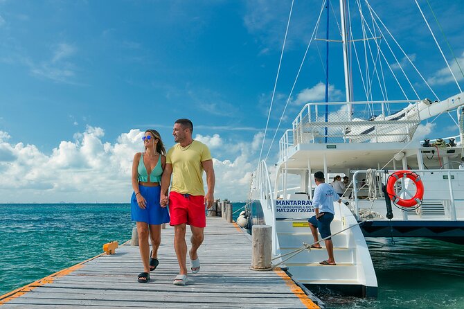 CATAMARAN to Isla Mujeres, Snorkel & Beach Club by Xcaret - Finishing above Cancun at the Scenic Tower