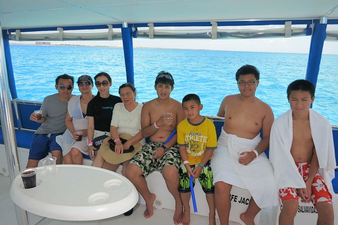 Catamaran Tour to Isla Mujeres all Included - North Beach, downtown Isla Mujeres, and limited free time