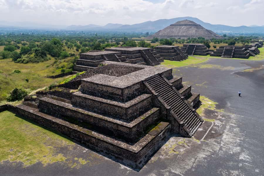 CDMX: Early visit to Teotihuacan - The obsidian workshop and tequila tasting